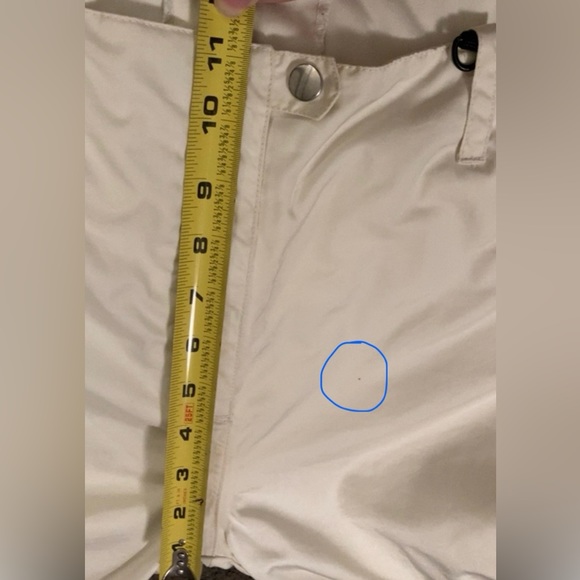 OBERMEYER ANARCHY SKI SNOWBOARD PANTS SIZE 10 IVORY COLOR - Picture 6 of 14
